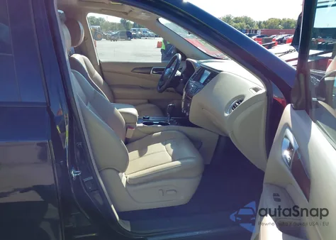 2018 Nissan Pathfinder Platinum from USA, damaged, VIN 5N1DR2MM3JC663865